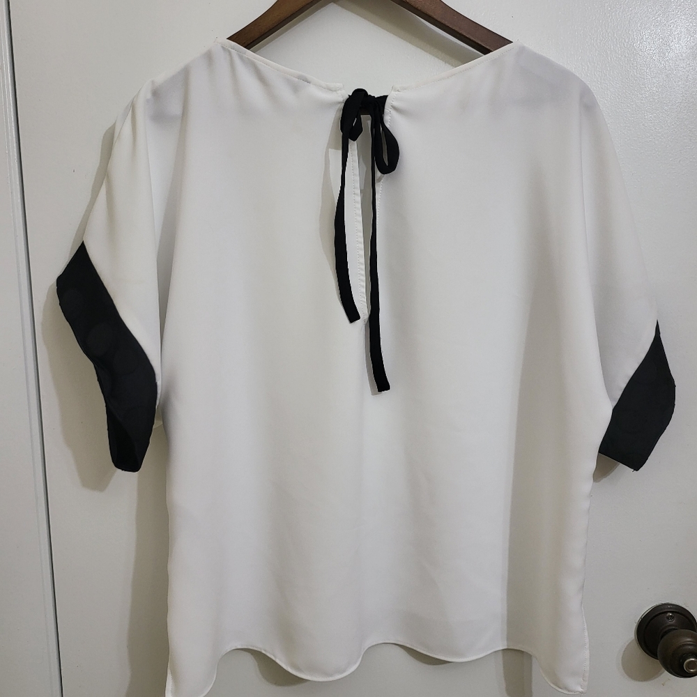 Zara Basic Blouse Tops - Picture 3 of 13